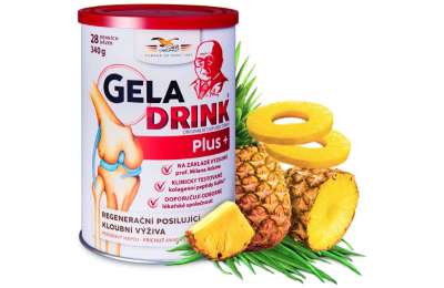 GELADRINK Plus Ananas - Kloubní výživa s ananasovou příchutí, 340 g